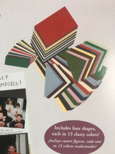 NEW Creative Memories Classy Short Cuts Pre-Cut Photo Mount Paper Scrapbooking