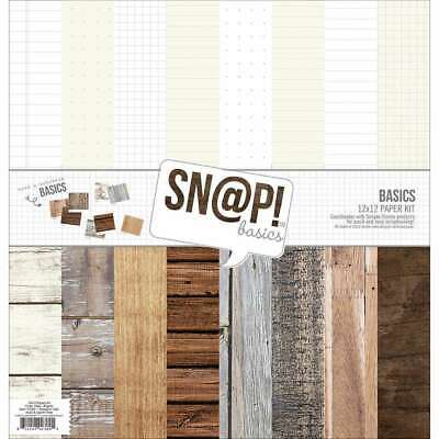 Simple Stories Double-Sided Paper Pack 12