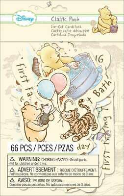 Disney Cardstock Die-Cuts 66/Pkg Classic Pooh - Firsts 015586926316