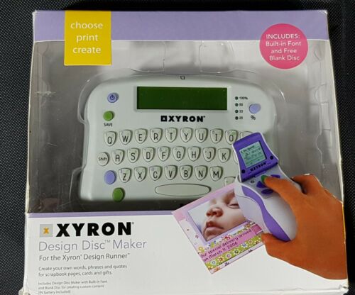 XYRON Design Runner Disc Maker -Use with Design Runner-Create Words, Phrases