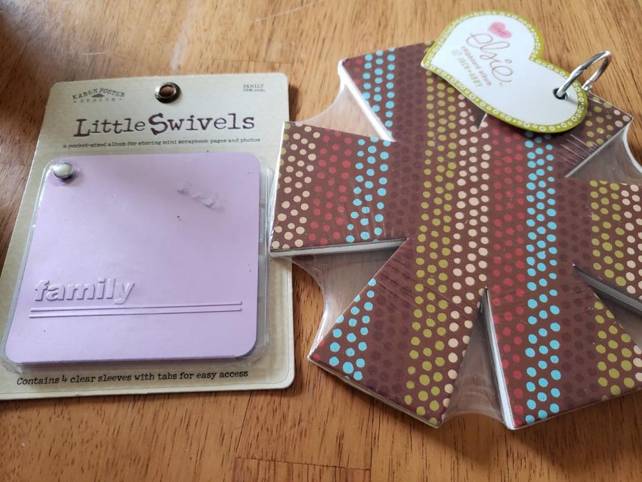 Crafting - Little Swivels Album and Jack and Abby Bloom Album - NEW
