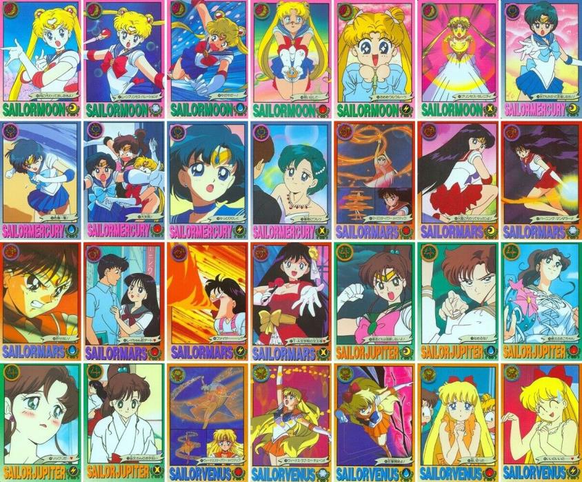 Sailor Moon - Graffiti Part 2 Regular Card CHOOSE [EX-NM]