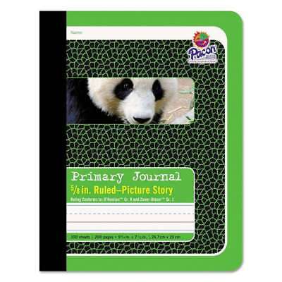 Pacon Primary Journal, 5/8 Ruling, 9 3/4 x 7 1/2, 100 Sheets 045173024286