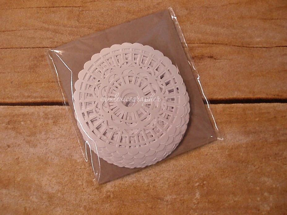 NEW Stampin' Up Pearlized Doilies - Pack of 24