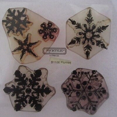 Close to my Heart CTMH B1106 Fluries Snowflakes Various Sizes