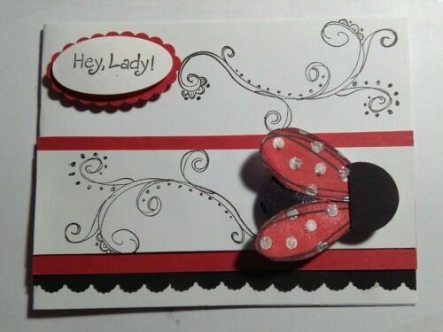 Stampin Up ladybug girlfriend card kit