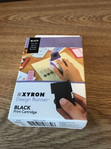 New! XYRON Design Runner 4375-001 MACHINE 47839 Black Inker REFILL INK CARTRIDGE