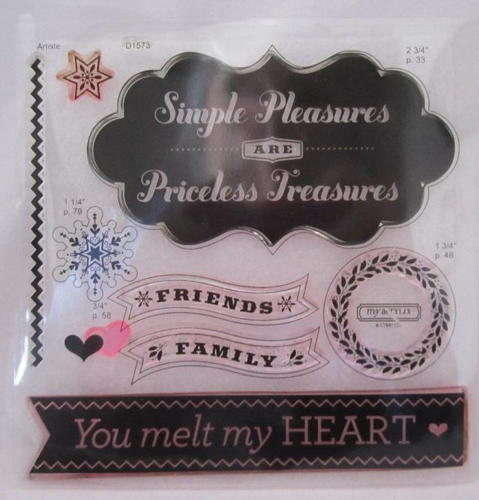 Close to my Heart CTMH D1573 Frosted Scrapbooking Workshop Friendship Family etc