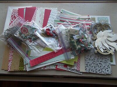 Anna Griffin Holiday Trimmings Card Kit Christmas Partially Used