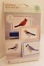 Martha Stewart Glittered Bird 8 Cards Kit Craft DIY NEW