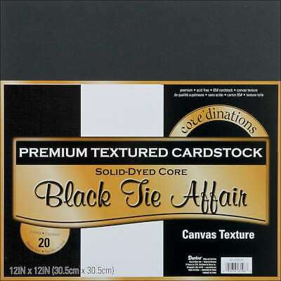 Core'dinations Value Pack Canvas Cardstock 12