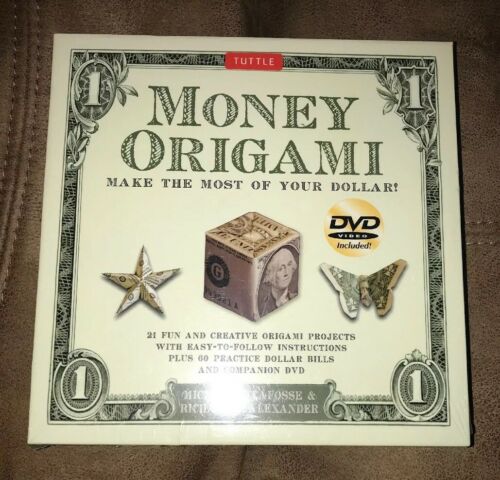 Money Origami Kit Make the Most of Your Dollar 21 Projects with DVD by Tuttle