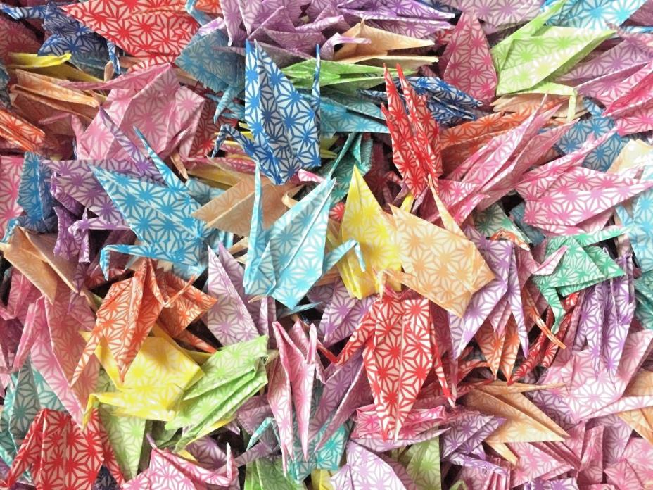 1000 Origami Cranes - Paper Cranes - Handmade Weddings, Movie, Party, Decoration