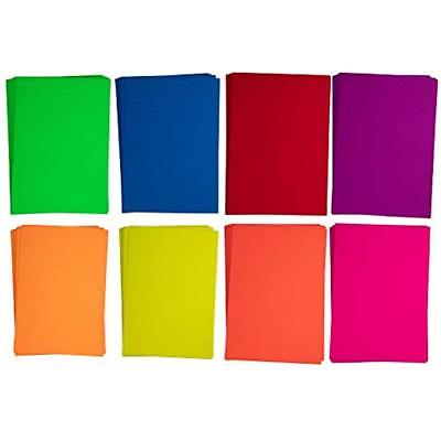 Decorative Paper Corrugated Cardboard Sheets 64-Pack Colored Paper, Cardstock &