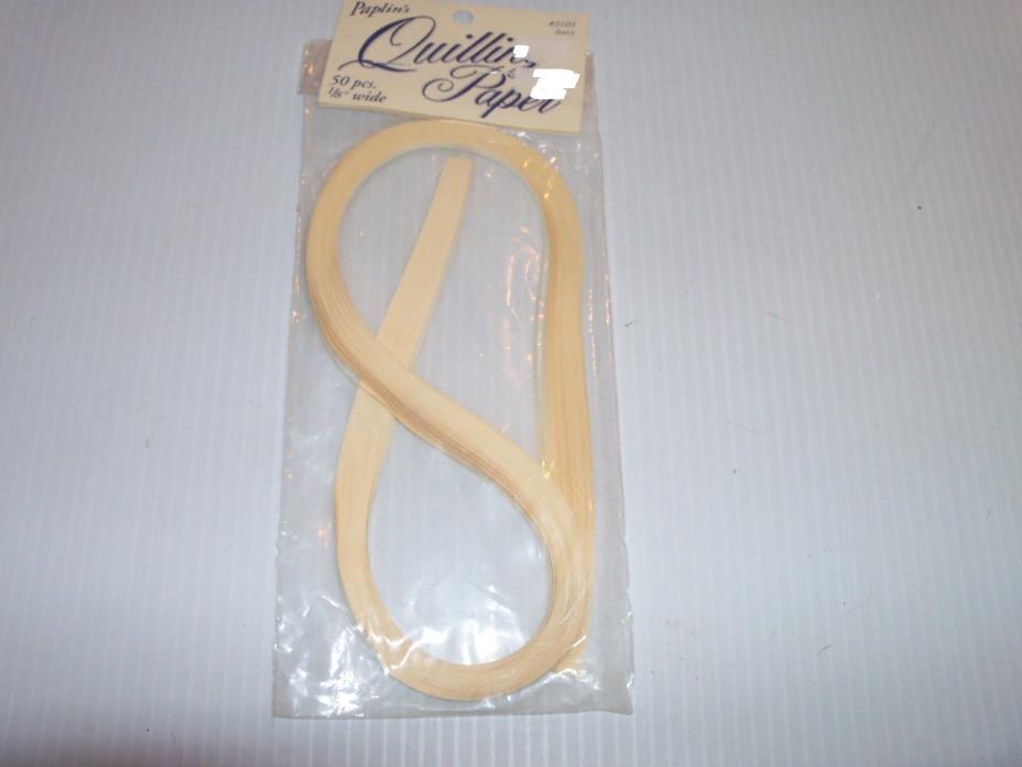 NEW Paplin's Quilling Paper #3103 50 Pieces 1/8