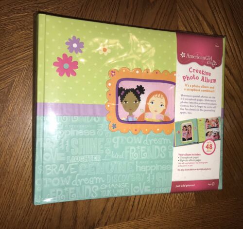 American Girl Doll Crafts Creative Photo Album Scrapbook Journal NEW