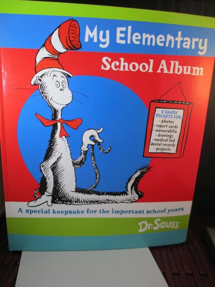 DR Seuss Album Elementary School Special Memories Book  Pictures Keepsakes