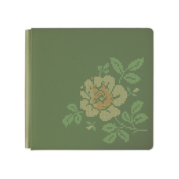 Creative Memories 12 x 12 Fern Country side green Album Coverset true size