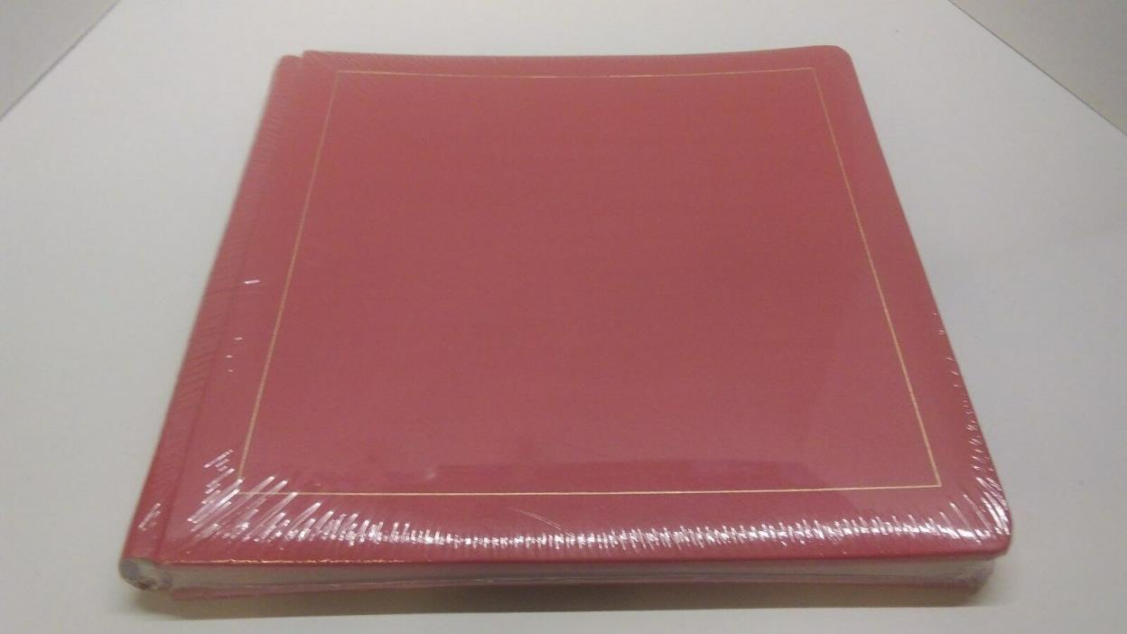 Creative Memories 12x12 Coral/Salmon Album Baby/Child with pages Sealed