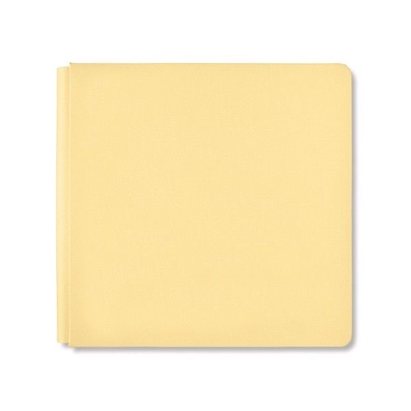 Creative Memories 12 x 12 Light Yellow Album Coverset true size