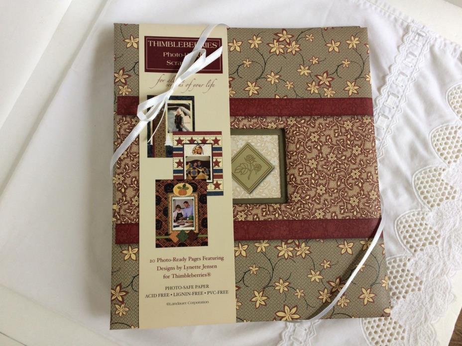 Thimbleberries 20-Page PHOTO-READY SCRAPBOOKING ALBUM - Lynette Jensen Designs