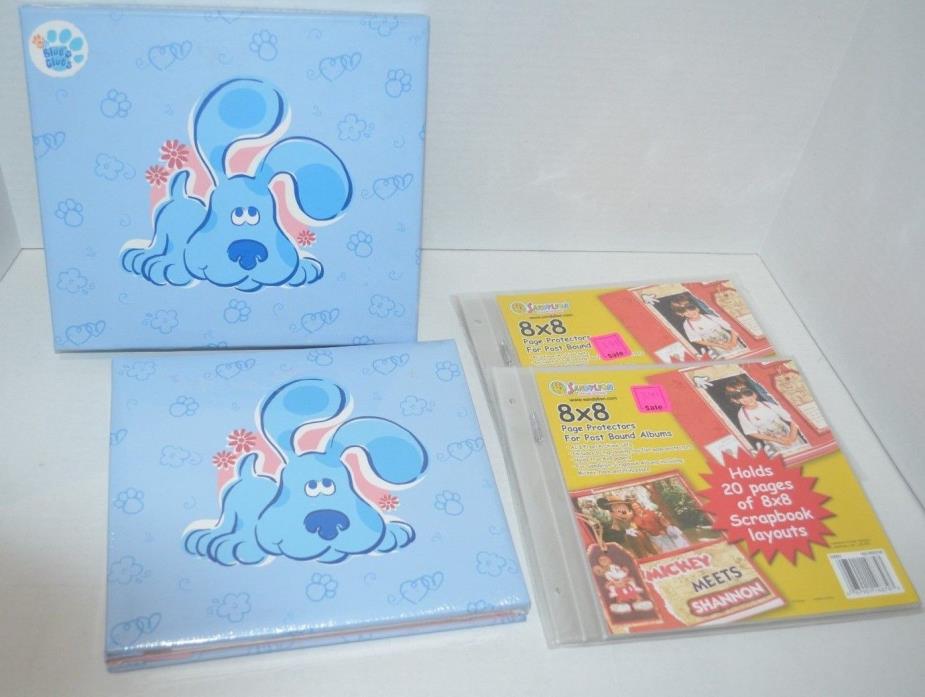 Blues Clues 8x8 Scrapbooking Album Sandylion Pages Extra NEW