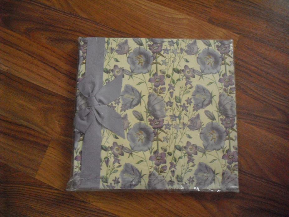 Beautiful Lilac Photo / Scrapbook Album - Post Book