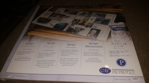 Creative Memories 12 x 12 old style pages spargo  set of 15 new