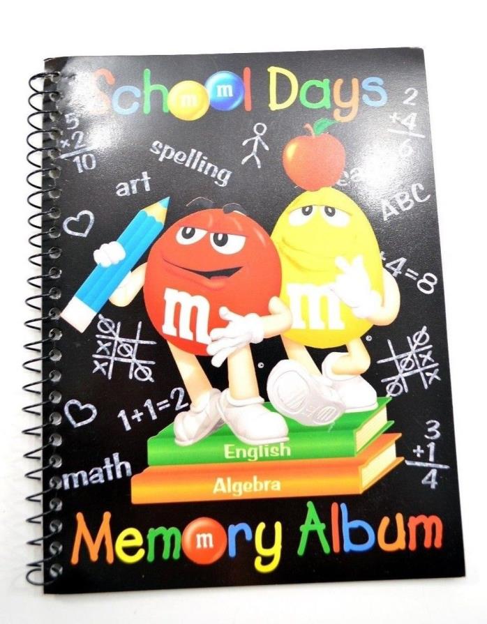 School Days Memory Album M & M's Keepsake New in Sealed Bag