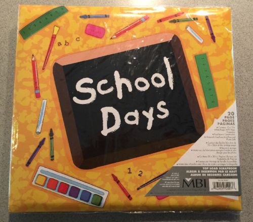 New School Days Scrapbook Album 12 x 12