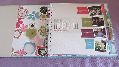 Creative Memories HERES TO FABULOUS YOU by Nancy O'Dell Scrapbook Album
