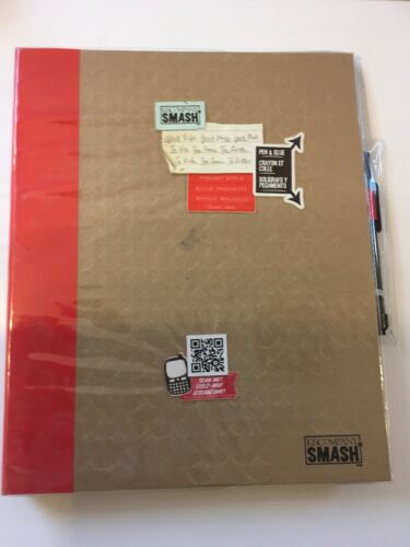 K&Company Smash Book Album Journal Mod Style Scrapbook with pen/glue