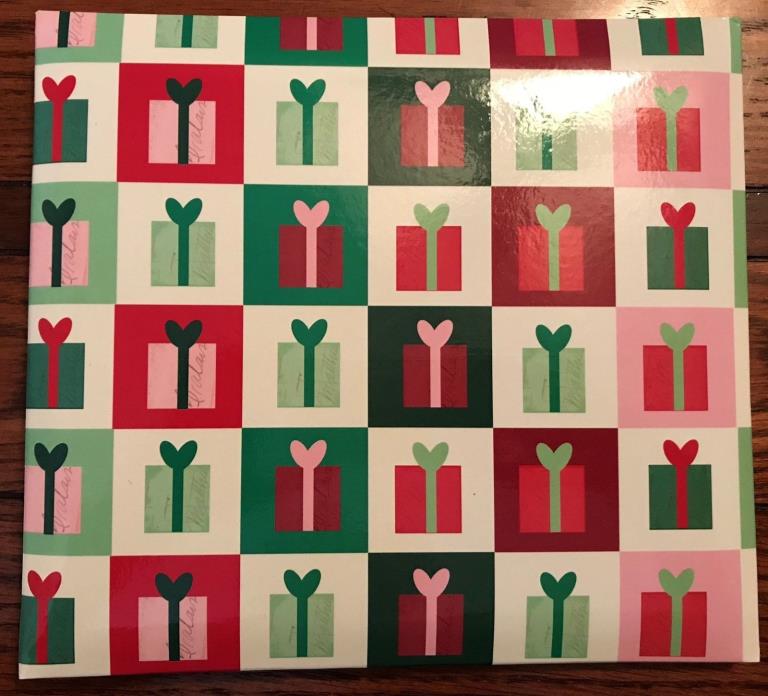 8 X 8 Christmas Presents Scrapbook with 10 page protectors