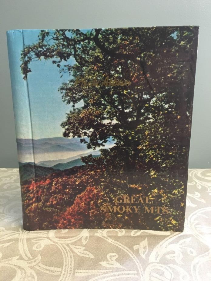 Vintage Daisy Photo Album Great Smoky Mountains