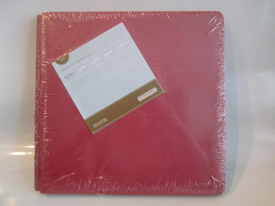 Creative Memories 12 x 12 Red Coverset Album ~ New In Package ~ Dated 2008