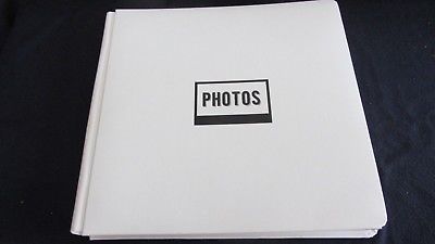 Creative Memories WHITE OUT 12x12 Album Fast2Fab Pre Designed w/Pages Protectors