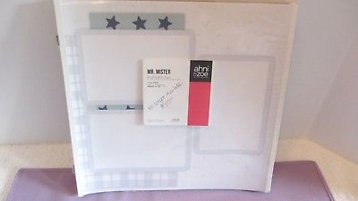 Creative Memories Ahni & Zoe MR MISTER Fast 2 Fab Refill Pages 16 w/ Protectors