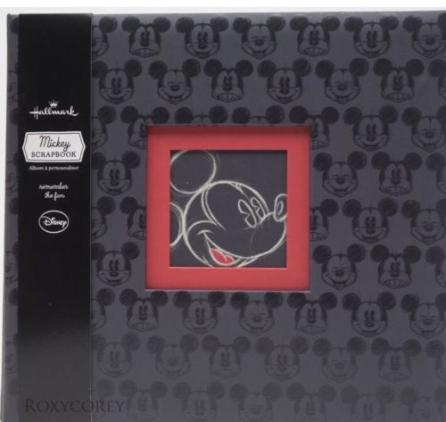 Hallmark Disney Mickey Mouse Lg Instant Scrapbook Photo Album Pages Stickers NEW