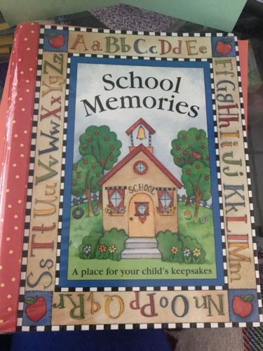 School Days Memories Book Keepsake Photo Album Pictures Scrapbook New