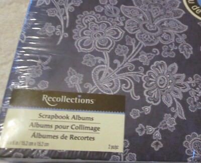 NEW SCRAPBOOK ALBUMS/6X6/ 20PAGES/ BLACK&WHITE PRINT COVER