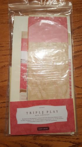 CTMH Triple Play Minj Album Kit, CC1010