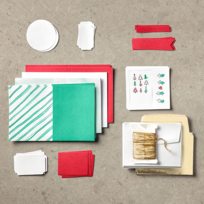 Stampin UP WATERCOLOR CHRISTMAS Project Card Kit NEW