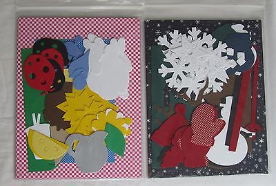 NIP Pebbles in my Pocket SNOWY DAYS & SUMMER DAYS SCRAPBOOK IDEA PACKETS 2 Kits