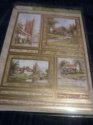 HUNKYDORY ADORABLE SCORABLE VILLAGE LIFE TOPPERS-CARDS-INSERTS-ENVELOPES