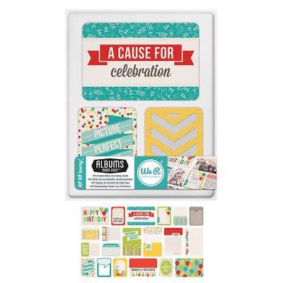 WE R    ALBUMS MADE EASY HIP HIP HOORAY    JOURNALING CARDS  62197-3
