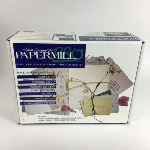 Arnold Grummer's Papermill Pro Envelope & Stationary Paper Making Kit
