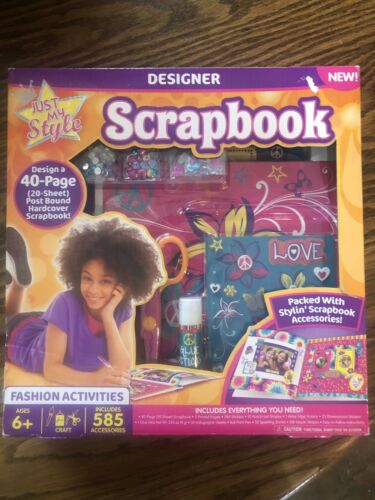 Just My Style Designer Scrapbook Kit, Childrens - NIB
