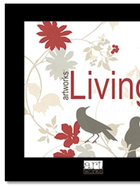 Artworks Living Wallpaper Sample Book Scrapbooking Paper Crafting Wall Collage