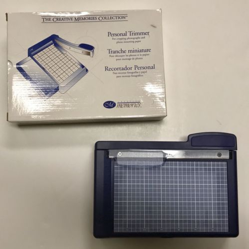 CREATIVE MEMORIES PERSONAL TRIMMER FOR CROPPING PHOTOS & PAPER ~ NEW IN BOX