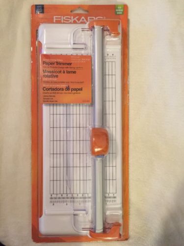 Fiskars Scrapbooking Rotary Paper Trimmer 12 in. (Damaged Package=Great Bargain)